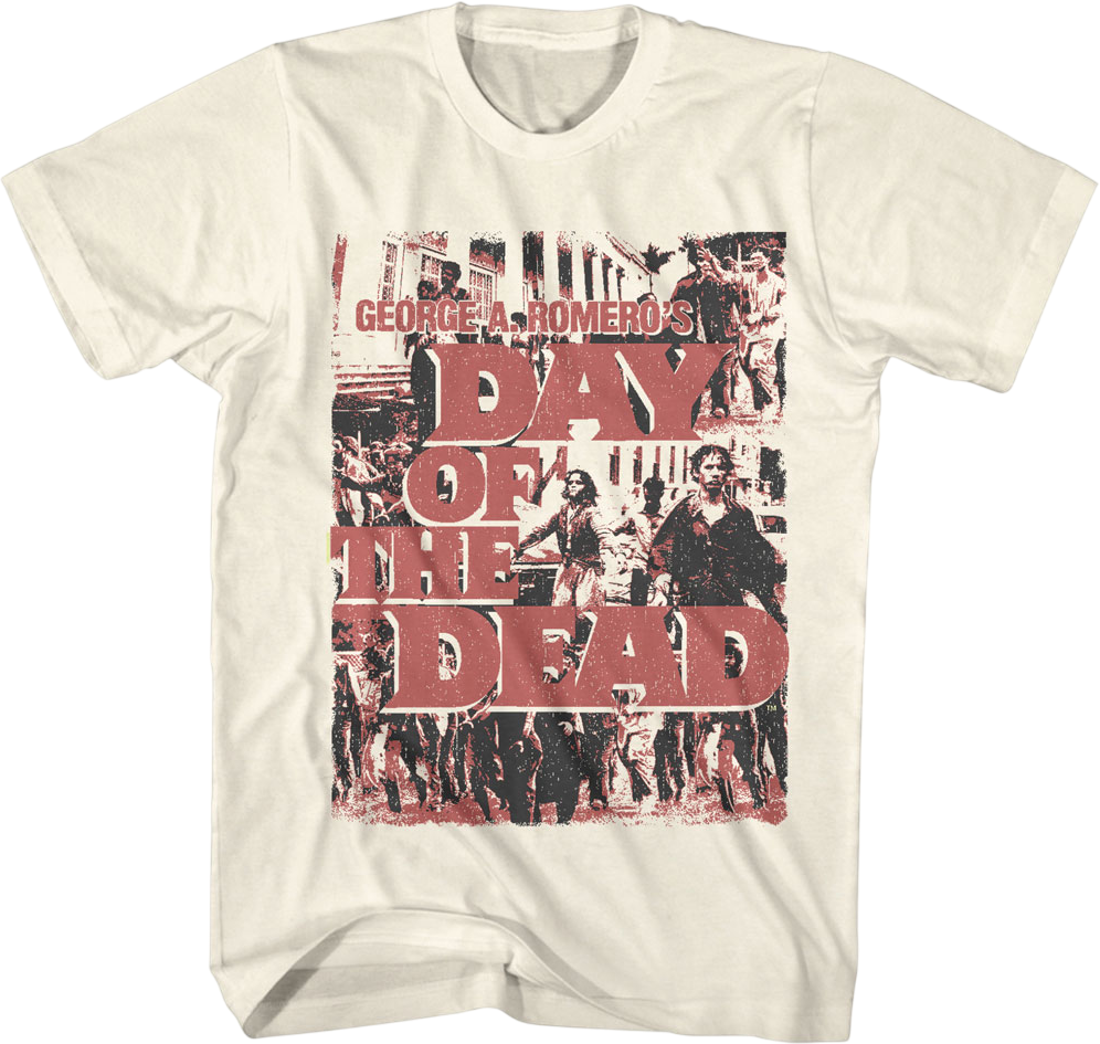 Zombie Collage Day Of The Dead T-Shirt Hoodie, Sweatshirt | CiraTrend.com (Image 1)