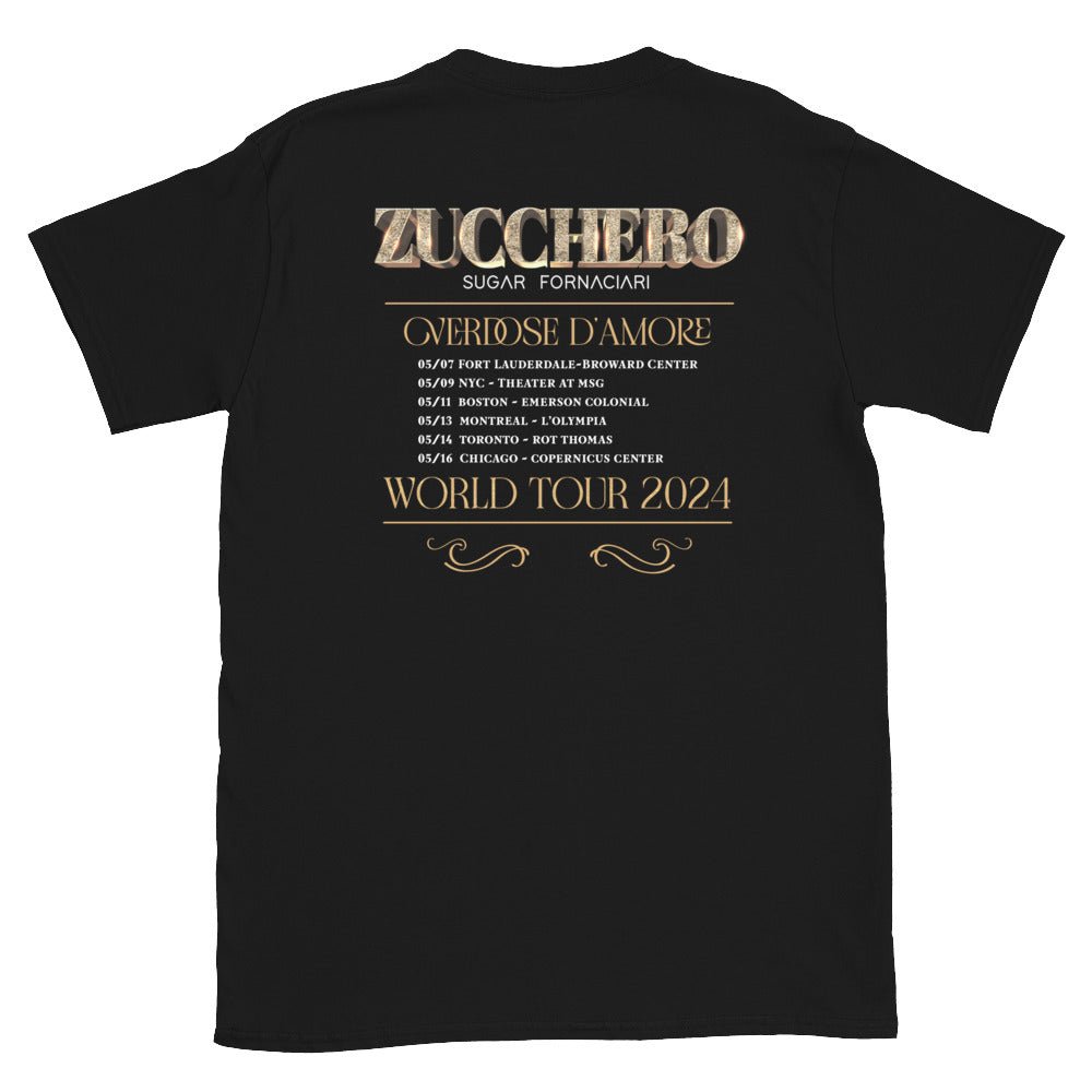 Zucchero - Tour Tee T-Shirt Hoodie, Sweatshirt | CiraTrend.com (Image 2)