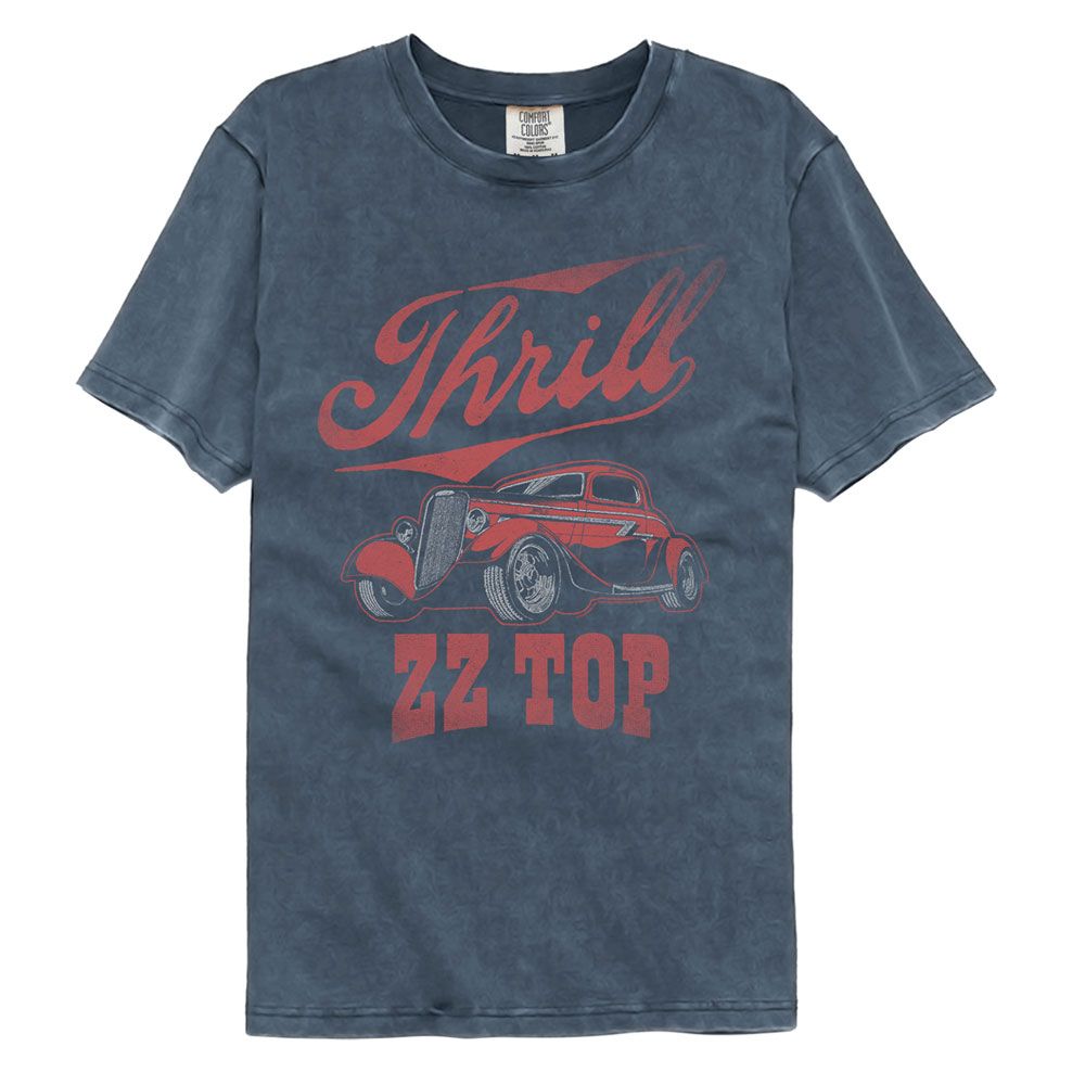 Zz Top Thrill Comfort Colors T-Shirt Hoodie, Sweatshirt | CiraTrend.com