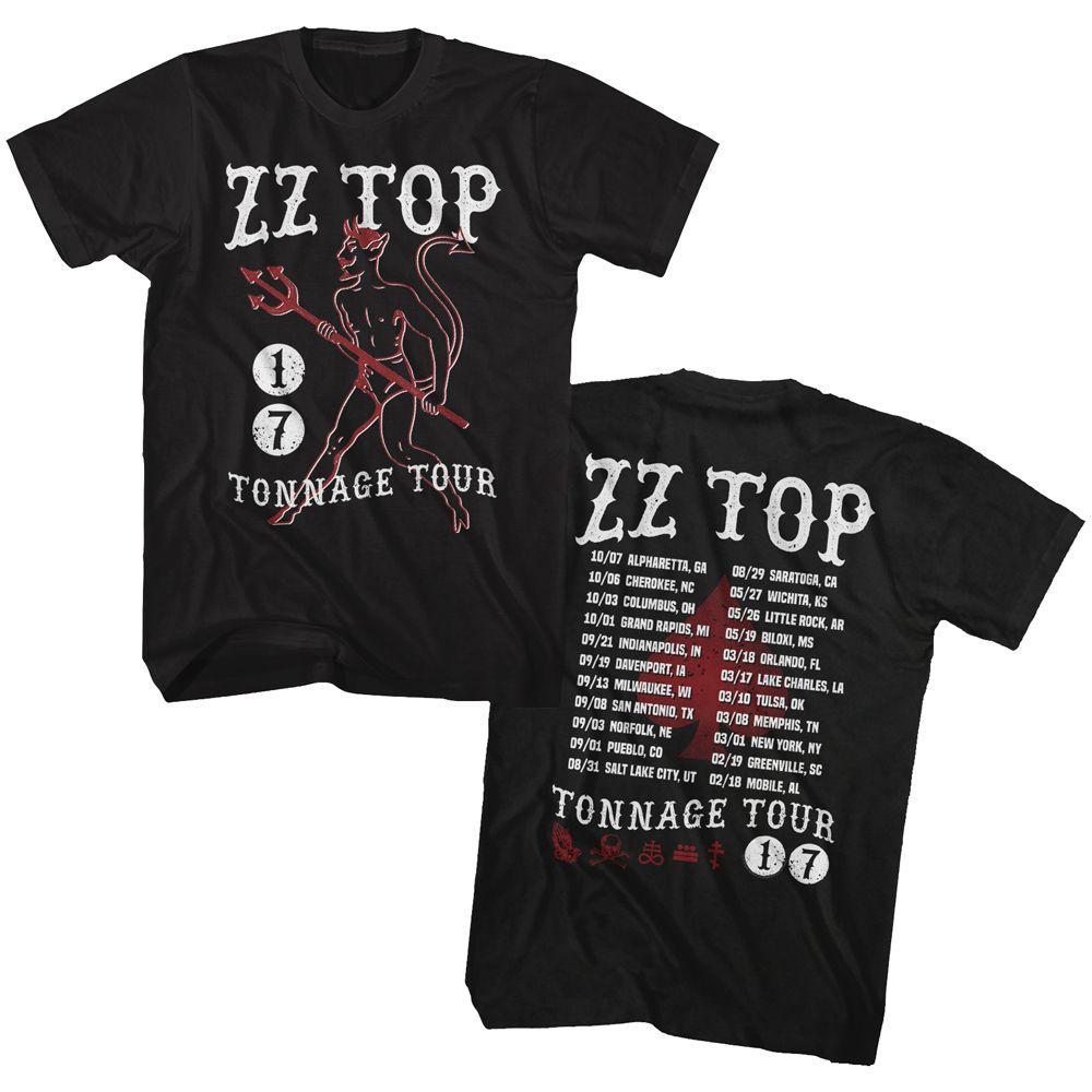 ZZ Top Tonnage Tour 17 Boyfriend Tee Hoodie, Sweatshirt | CiraTrend.com (Image 2)