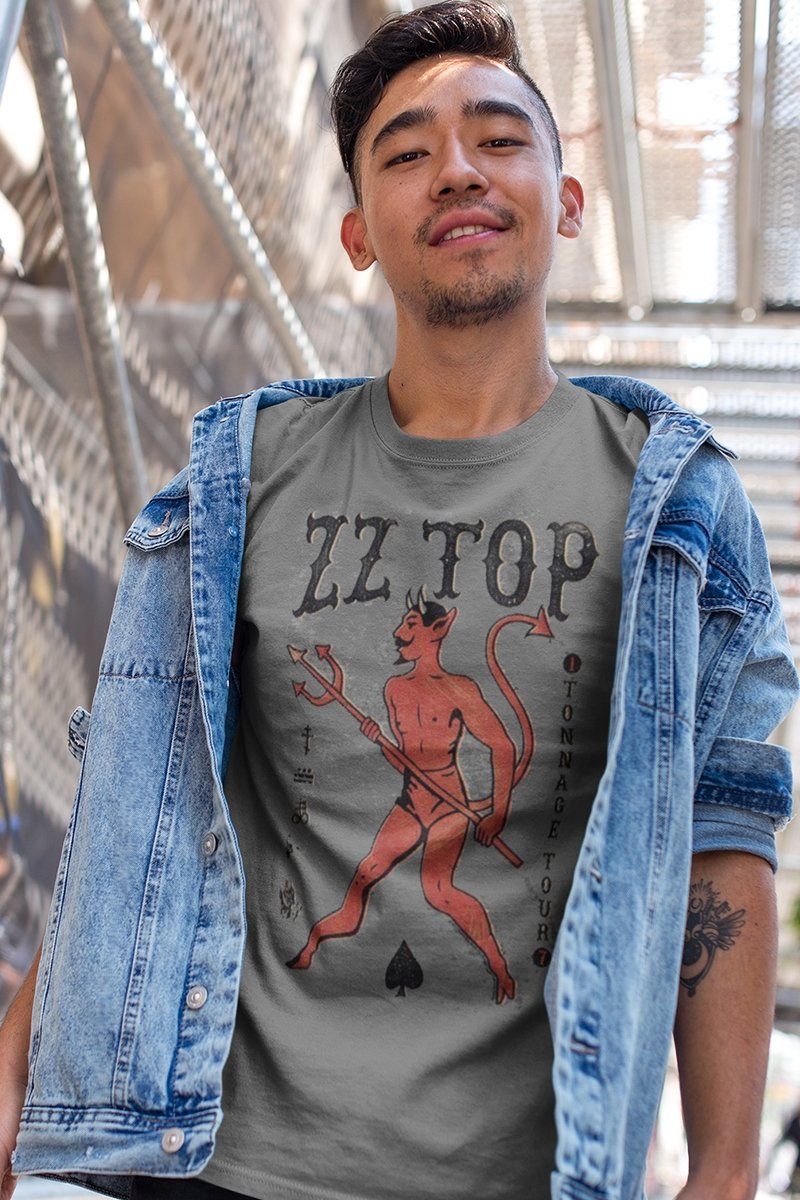 ZZ Top Tonnage Tour T-Shirt Hoodie, Sweatshirt | CiraTrend.com (Image 1)